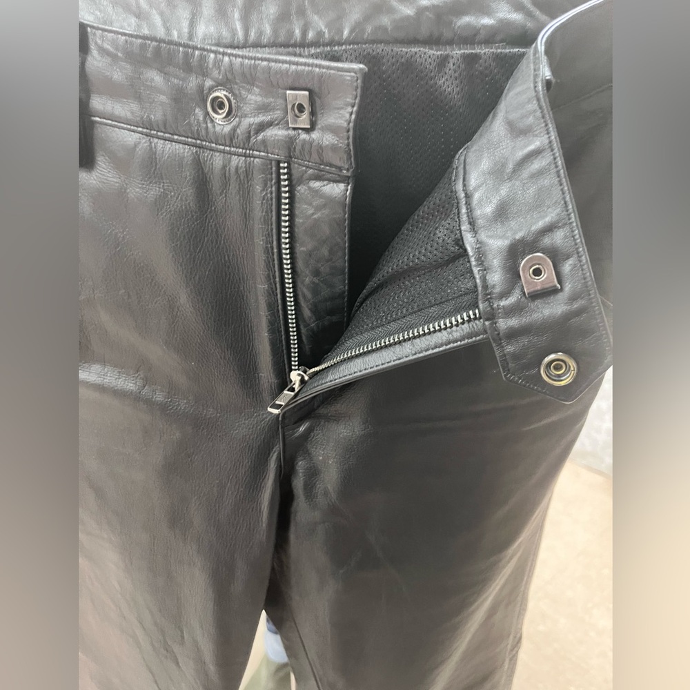 Harley-Davidson Black Leather Pants
